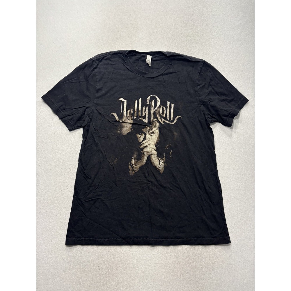 Jelly Roll Shirt Mens XL Black Whitsitt Chapel Graphic Tee Band Music Back Print